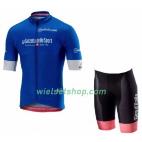 Fietskleding (Fietsshirt + Fietsbroek Kort) 2018 Ronde van Italië N001